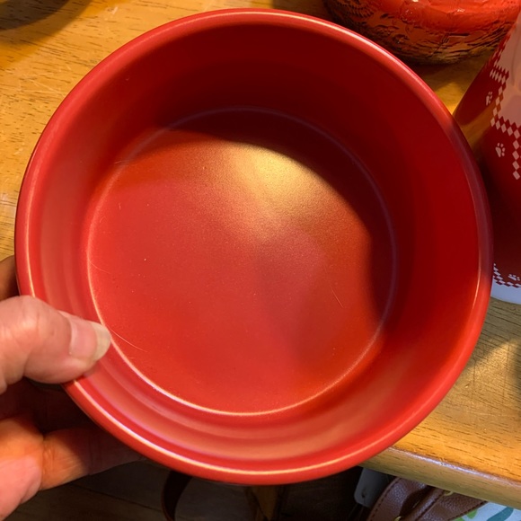 RAE DUNN DOG DISH GIFT SET! NIB!! 🐾 DECK THE PAWS. - Picture 9 of 12